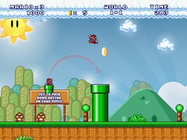mario forever flash download